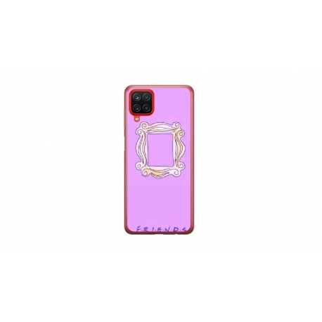 Husa personalizata tip carcasa HQPrint pentru Samsung Galaxy A12, model FRIENDS 3, multicolor, S1D1M0223