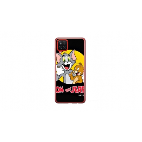 Husa personalizata tip carcasa HQPrint pentru Samsung Galaxy A12, model Tom and Jerry 4, multicolor, S1D1M0226