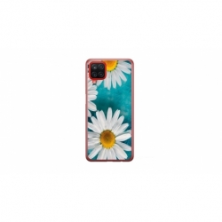 Husa personalizata tip carcasa HQPrint pentru Samsung Galaxy A12, model Petunia 2, multicolor, S1D1M0239