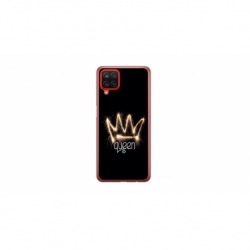 Husa personalizata tip carcasa HQPrint pentru Samsung Galaxy A12, model Queen, multicolor, S1D1M0243