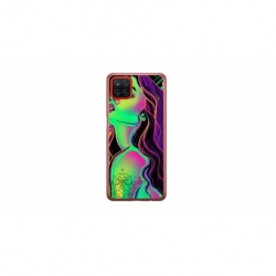 Husa personalizata tip carcasa HQPrint pentru Samsung Galaxy A12, model Colorful Girl, multicolor, S1D1M0249