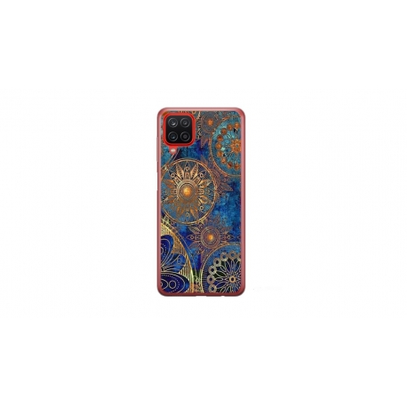 Husa personalizata tip carcasa HQPrint pentru Samsung Galaxy A12, model Mandela 3, multicolor, S1D1M0256
