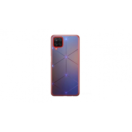 Husa personalizata tip carcasa HQPrint pentru Samsung Galaxy A12, model Square, multicolor, S1D1M0315