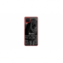 Husa personalizata tip carcasa HQPrint pentru Samsung Galaxy A12, model Quote 2, multicolor, S1D1M0330