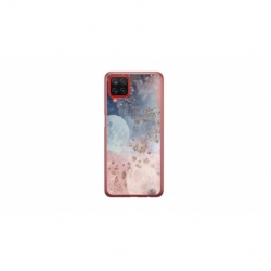 Husa personalizata tip carcasa HQPrint pentru Samsung Galaxy A12, model Abstract 2, multicolor, S1D1M0335