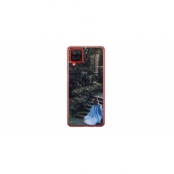 Husa personalizata tip carcasa HQPrint pentru Samsung Galaxy A12, model Bride, multicolor, S1D1M0338