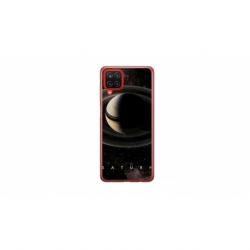 Husa personalizata tip carcasa HQPrint pentru Samsung Galaxy A12, model Planet 1, multicolor, S1D1M0347