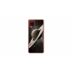 Husa personalizata tip carcasa HQPrint pentru Samsung Galaxy A12, model Planet 2, multicolor, S1D1M0348