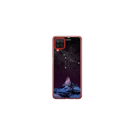 Husa personalizata tip carcasa HQPrint pentru Samsung Galaxy A12, model Cancer Sky, multicolor, S1D1M0356