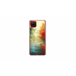 Husa personalizata tip carcasa HQPrint pentru Samsung Galaxy A12, model Nice View 15, multicolor, S1D1M0383