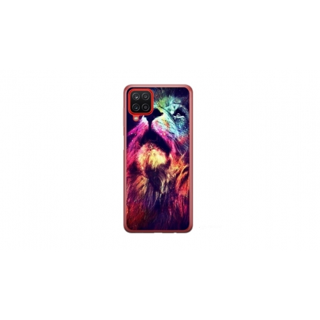 Husa personalizata tip carcasa HQPrint pentru Samsung Galaxy A12 5G, model Celestial Lion, multicolor, S1D1M0002