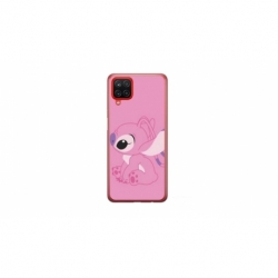 Husa personalizata tip carcasa HQPrint pentru Samsung Galaxy A12 5G, model Pink Stitch, multicolor, S1D1M0005