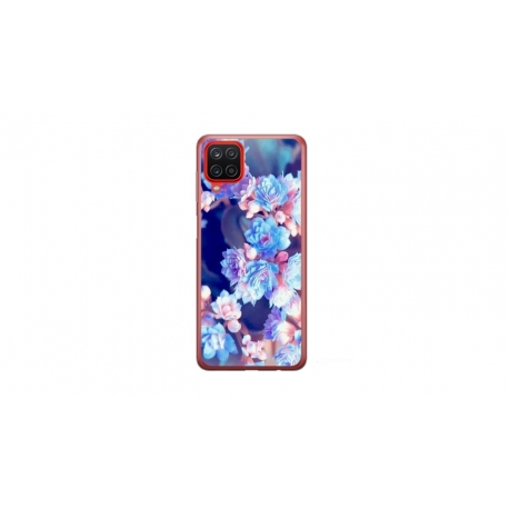 Husa personalizata tip carcasa HQPrint pentru Samsung Galaxy A12 5G, model Flowers 2, multicolor, S1D1M0038