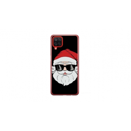 Husa personalizata tip carcasa HQPrint pentru Samsung Galaxy A12 5G, model Cool Santa, multicolor, S1D1M0046