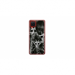 Husa personalizata tip carcasa HQPrint pentru Samsung Galaxy A12 5G, model Zebra 1, multicolor, S1D1M0086