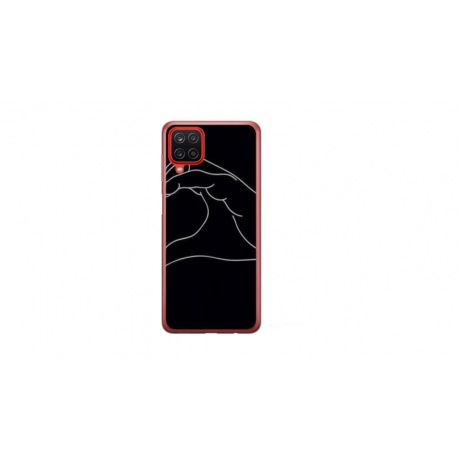 Husa personalizata tip carcasa HQPrint pentru Samsung Galaxy A12 5G, model Foreverand Always 2, multicolor, S1D1M0095