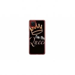 Husa personalizata tip carcasa HQPrint pentru Samsung Galaxy A12 5G, model Im the Queen, multicolor, S1D1M0101