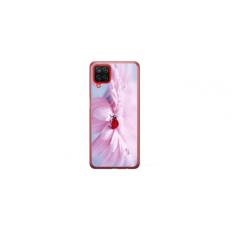 Husa personalizata tip carcasa HQPrint pentru Samsung Galaxy A12 5G, model Flowers 5, multicolor, S1D1M0114