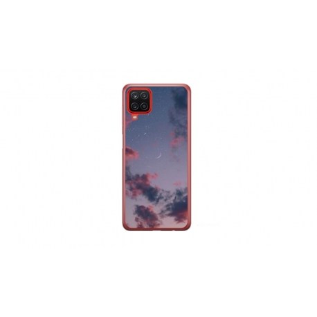 Husa personalizata tip carcasa HQPrint pentru Samsung Galaxy A12 5G, model Moody Sky, multicolor, S1D1M0146
