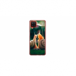 Husa personalizata tip carcasa HQPrint pentru Samsung Galaxy A12 5G, model Snail, multicolor, S1D1M0231