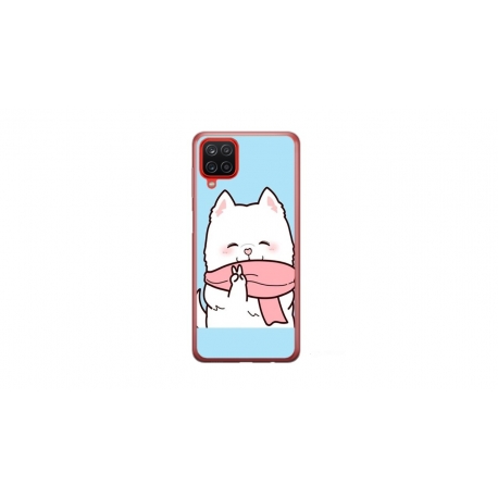 Husa personalizata tip carcasa HQPrint pentru Samsung Galaxy A12 5G, model Cute Puppy, multicolor, S1D1M0232