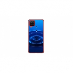 Husa personalizata tip carcasa HQPrint pentru Samsung Galaxy A12 5G, model Picatura, multicolor, S1D1M0240