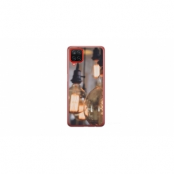 Husa personalizata tip carcasa HQPrint pentru Samsung Galaxy A12 5G, model Lightbulb, multicolor, S1D1M0322