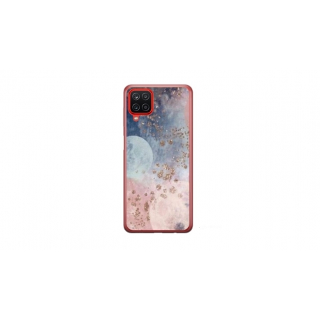 Husa personalizata tip carcasa HQPrint pentru Samsung Galaxy A12 5G, model Abstract 2, multicolor, S1D1M0335