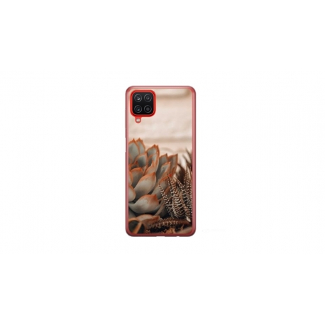 Husa personalizata tip carcasa HQPrint pentru Samsung Galaxy A12 5G, model Flowers 21, multicolor, S1D1M0358