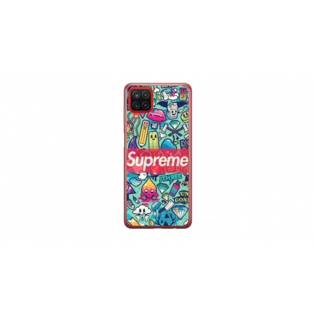 Husa personalizata tip carcasa HQPrint pentru Samsung Galaxy A12 5G, model Supreme, multicolor, S1D1M0360