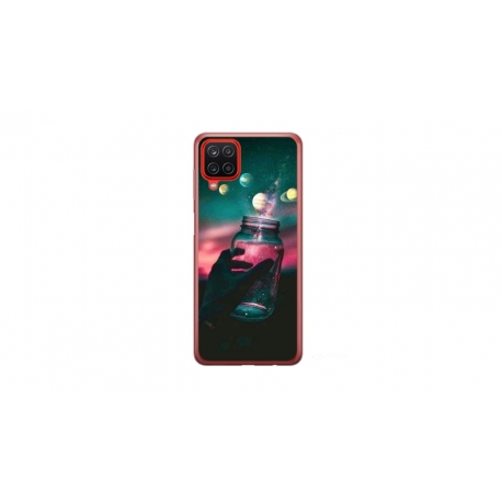 Husa personalizata tip carcasa HQPrint pentru Samsung Galaxy A12 5G, model Colorful 10, multicolor, S1D1M0369