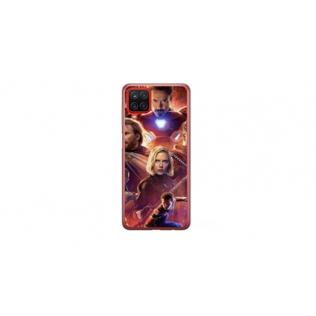Husa personalizata tip carcasa HQPrint pentru Samsung Galaxy A22, model Avengers Inifinity War, multicolor, S1D1M0010