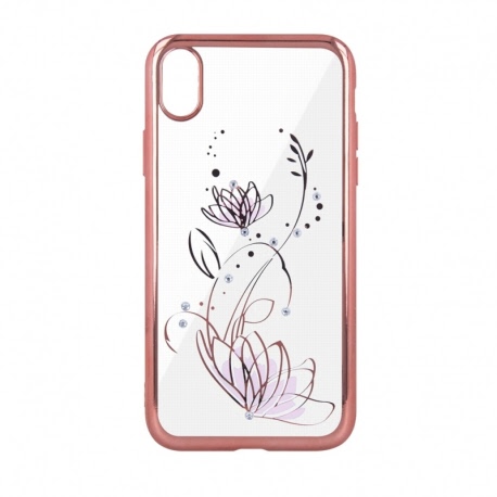 Husa SAMSUNG Galaxy J6 Plus 2018 - Diamond (Roz/Auriu)