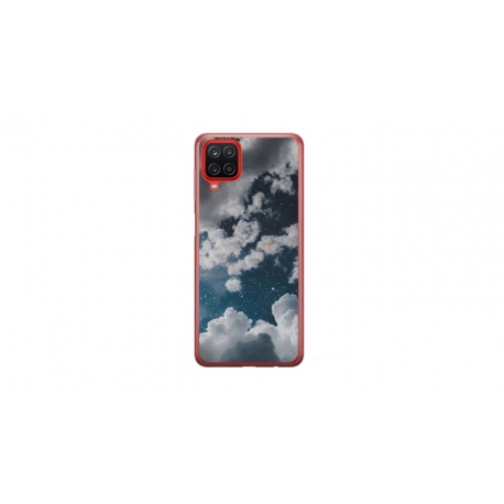 Husa personalizata tip carcasa HQPrint pentru Samsung Galaxy A22, model Blue Sky, multicolor, S1D1M0023