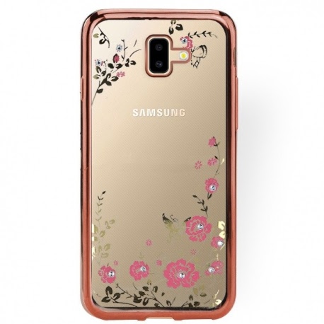 Husa SAMSUNG Galaxy J6 Plus 2018 - Diamond (Roz/Auriu) FORCELL