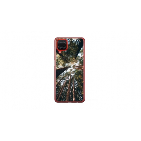Husa personalizata tip carcasa HQPrint pentru Samsung Galaxy A22, model Tree perspective, multicolor, S1D1M0079