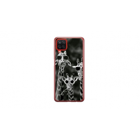 Husa personalizata tip carcasa HQPrint pentru Samsung Galaxy A22, model Zebra 1, multicolor, S1D1M0086