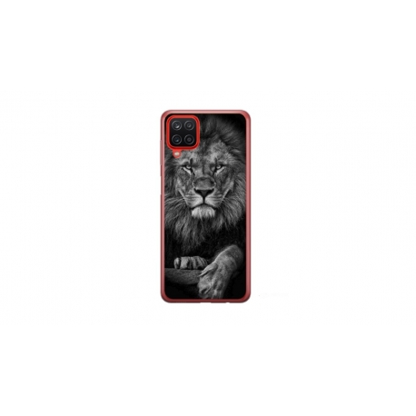 Husa personalizata tip carcasa HQPrint pentru Samsung Galaxy A22, model Lion 2, multicolor, S1D1M0117