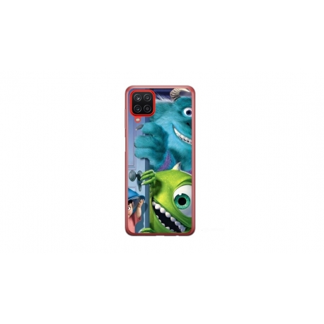 Husa personalizata tip carcasa HQPrint pentru Samsung Galaxy A22, model Monster INC, multicolor, S1D1M0127