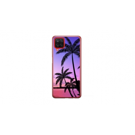 Husa personalizata tip carcasa HQPrint pentru Samsung Galaxy A22, model Beach View 2, multicolor, S1D1M0137