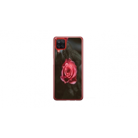 Husa personalizata tip carcasa HQPrint pentru Samsung Galaxy A22, model Flowers 11, multicolor, S1D1M0156