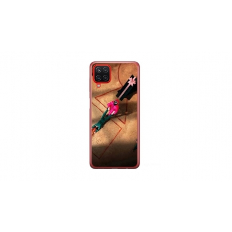 Husa personalizata tip carcasa HQPrint pentru Samsung Galaxy A22, model Squid Game 12, multicolor, S1D1M0184