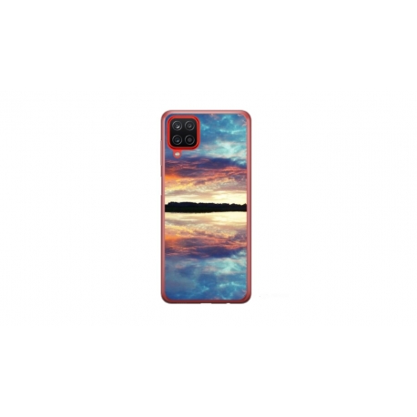 Husa personalizata tip carcasa HQPrint pentru Samsung Galaxy A22, model Nice View 12, multicolor, S1D1M0247
