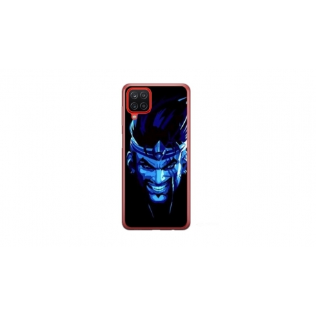 Husa personalizata tip carcasa HQPrint pentru Samsung Galaxy A22, model Blue King, multicolor, S1D1M0305