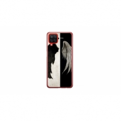 Husa personalizata tip carcasa HQPrint pentru Samsung Galaxy A22 5G, model Angel Wings, multicolor, S1D1M0004