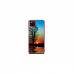 Husa personalizata tip carcasa HQPrint pentru Samsung Galaxy A22 5G, model Apus, multicolor, S1D1M0006