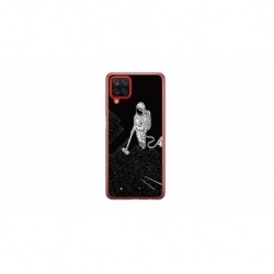 Husa personalizata tip carcasa HQPrint pentru Samsung Galaxy A22 5G, model Vacuum of Space, multicolor, S1D1M0007