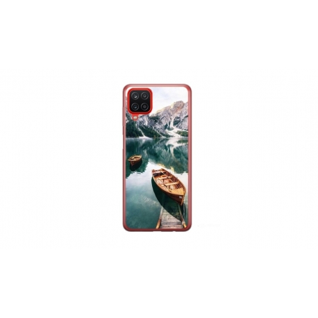 Husa personalizata tip carcasa HQPrint pentru Samsung Galaxy A22 5G, model Boats, multicolor, S1D1M0024