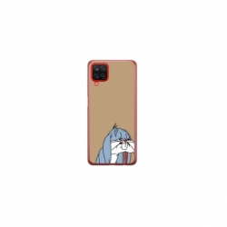 Husa personalizata tip carcasa HQPrint pentru Samsung Galaxy A22 5G, model Tired Bunny, multicolor, S1D1M0027
