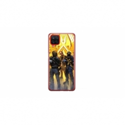 Husa personalizata tip carcasa HQPrint pentru Samsung Galaxy A22 5G, model Counter Strike, multicolor, S1D1M0062